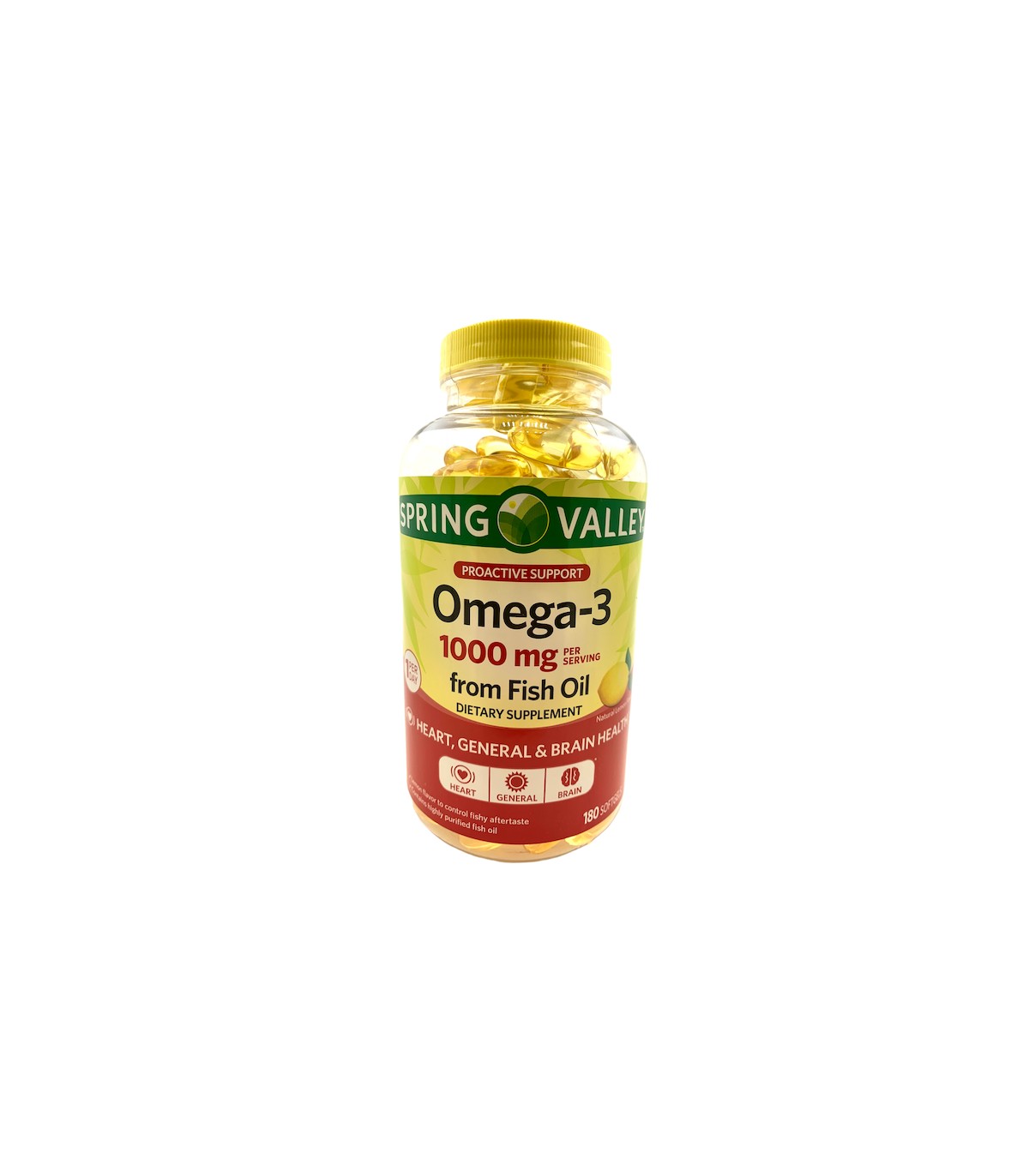 Spring Valley Omega3 1000mg 180 softgels